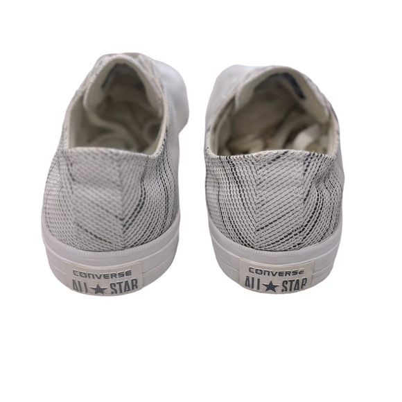 CONVERSE CTAS II OX WHITE, BLACK, WHITE Men’s size 10 - Picture 5 of 7